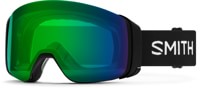 Smith 4D Mag ChromaPop Goggles + Bonus Lens - black/everyday green mirror +  storm blue sensor mirror lens