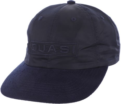 Quasi Eurotext Snapback Hat - navy - view large