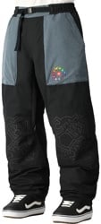 686 Keith Haring Ghost Pants - keith haring denim colorblock