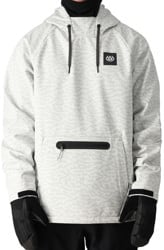 686 Waterproof Hyperchromic Hoodie - white haze hyperchromic