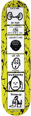 Quasi Crockett The Puker 8.25 Skateboard Deck - view large