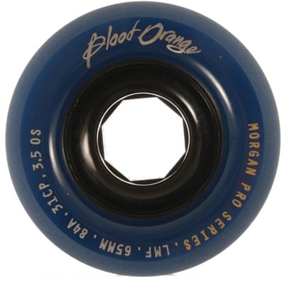 Blood Orange Morgan Pro Longboard Wheels - midnight navy (84a) - view large