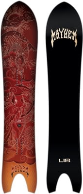 Lib Tech Mayhem Retro Ripper Camber Snowboard 2025 - view large