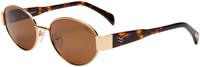 I-Sea Lennox Polarized Sunglasses - gold/brown polarized lens