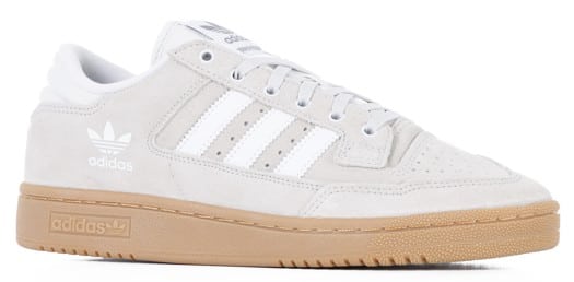 Adidas Centennial 85 ADV Skate Shoes - crystal white/footwear white/gum3 - view large