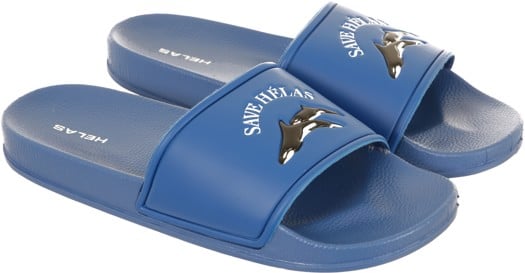 Helas Save Hélas Slide Sandals - blue - view large