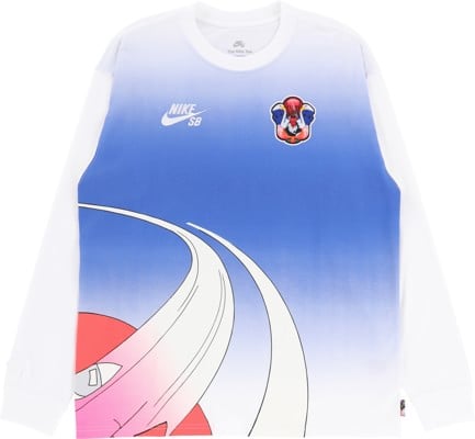 Nike SB Olympics - USA Federation L/S T-Shirt - white - view large