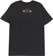 Volcom Crevasse Tech T-Shirt - black - reverse