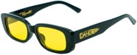Dang Shades Korvette Sunglasses - shadow black/yellow night rider lens