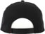 Deathwish Momentarily Align Snapback Hat - black - reverse