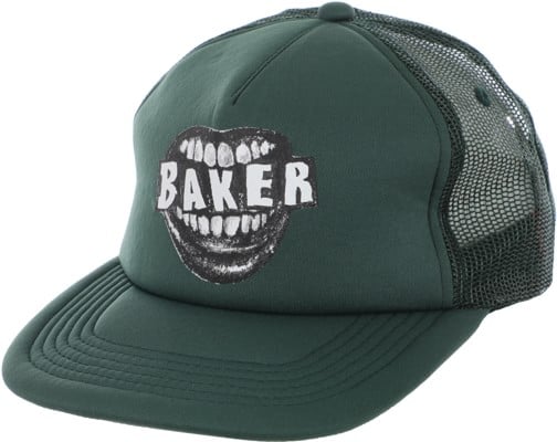 Baker Yeller Trucker Hat - dark green - view large