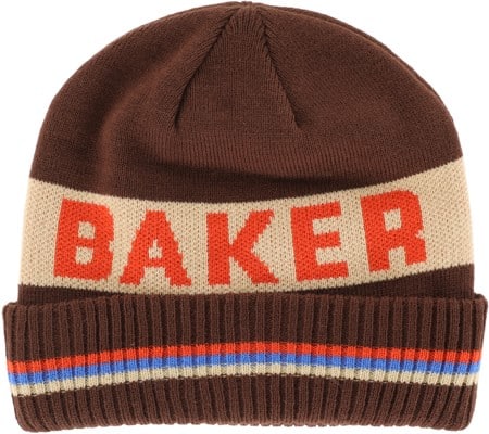 Baker Olympian Beanie - dark brown - view large