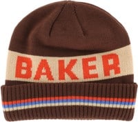 Baker Olympian Beanie - dark brown