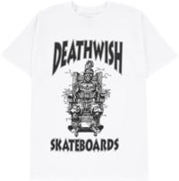Deathwish Death Chair T-Shirt - white