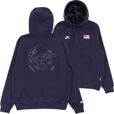 Nike SB Olympics - USA Federation Hoodie - obsidian/white - view large