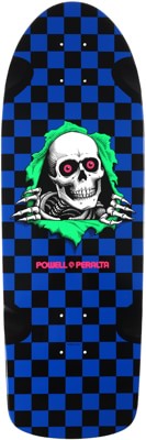 Powell Peralta OG Ripper 10.0 Wheel Wells Skateboard Deck - blacklight - view large