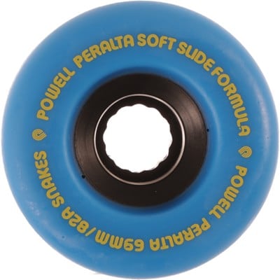 Powell Peralta Snakes Cruiser Skateboard Wheels - blue v2 69 (82a) - view large