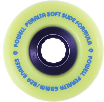 Powell Peralta Snakes Cruiser Skateboard Wheels - yellow v2 69 (82a) - view large