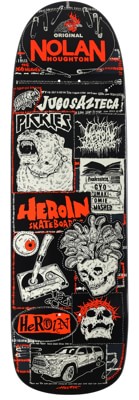 Heroin Nolan's Original 9.6 Skateboard Deck - view large