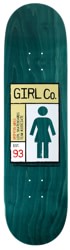 Girl Gass Gridbox 8.5 Skateboard Deck