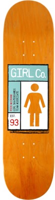 Girl McCrank Gridbox 8.25 Twin Tip Shape Skateboard Deck - view large