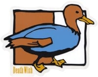 Deathwish Benny Boys Sticker - lucky duck