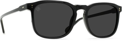 RAEN Wiley Polarized Sunglasses - recycled black/smoke polarized lens - view large