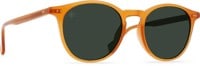 RAEN Basq Polarized Sunglasses - honey/green polarized lens