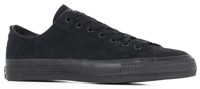 Converse Chuck Taylor All Star Pro Skate Shoes - (suede toe cap) black/black/black