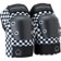 ProTec Street Jr Open Back 3-Pack Skate Pad Set - black checker - alt 1