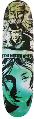 The Heated Wheel Jackland 8.75 Egg Shape Skateboard Deck - view large