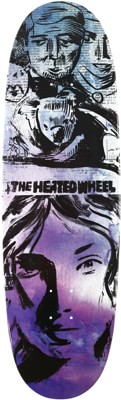 The Heated Wheel Jackland 9.6 Egg Shape Skateboard Deck - view large