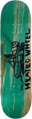 The Heated Wheel Grasshopper 8.5 Skateboard Deck - green - view large