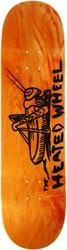 The Heated Wheel Grasshopper 8.5 Skateboard Deck - orange