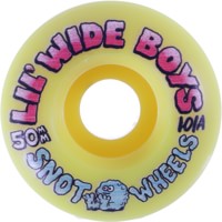 Snot Lil' Wide Boys Skateboard Wheels - fluoro yellow (101a)