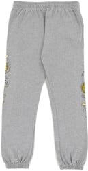 Anti-Hero Grimple Stack Sweatpants - heather grey