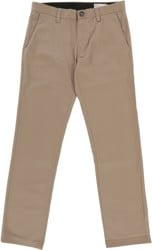 Volcom Frickin Modern Stretch Chino Pants - khaki