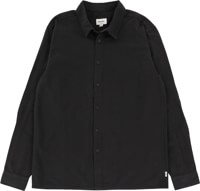 Rhythm Classic Linen L/S Shirt - vintage black