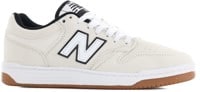 New Balance Numeric 480 Skate Shoes - cream/white
