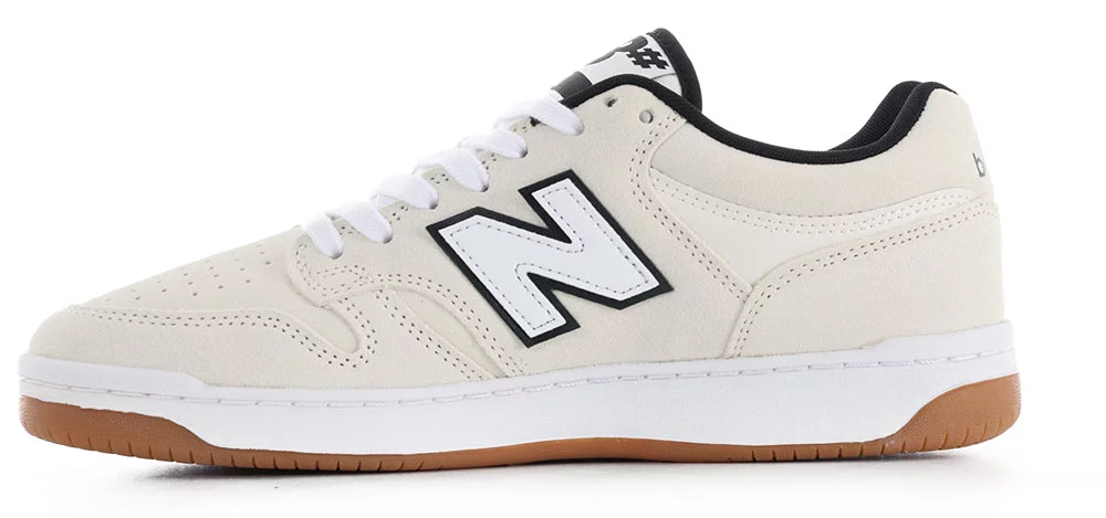 New Balance Numeric 480 Skate Shoes cream white Tactics