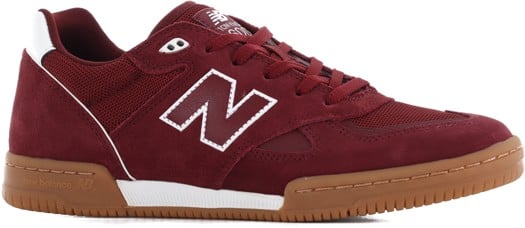 New Balance Numeric 600 Tom Knox Skate Shoes - burgundy/gum - view large