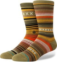 Stance Curren Staple Sock - chive