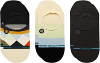Stance Tri No Show 3-Pack Socks - ice blue