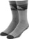 Burton Emblem Midweight Snowboard Socks - gray heather