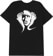 Pepper John Fitzgerald Face T-Shirt - black - reverse