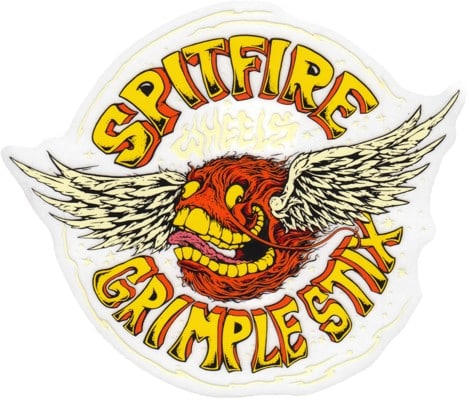 Spitfire Spitfire x Grimple Stix - Flying Grimple Sticker - view large