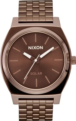 Nixon Time Teller Solar Watch - chocolate / cappuccino - view large