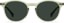 RAEN Basq Polarized Sunglasses - cambria/green polarized lens - front