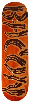 Bacon Skateboards Classic Logo 8.5 Skateboard Deck - orange - view large