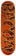 Bacon Skateboards Classic Logo 8.5 Skateboard Deck - orange